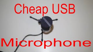 Cheap USB microphone