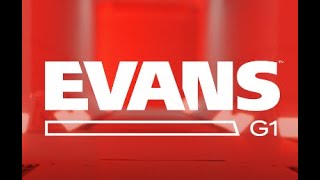 Video thumbnail for Evans g1#Evans g1 drumheads#evans g1 clear#Evans  drumheads by DRUM_CENTRE