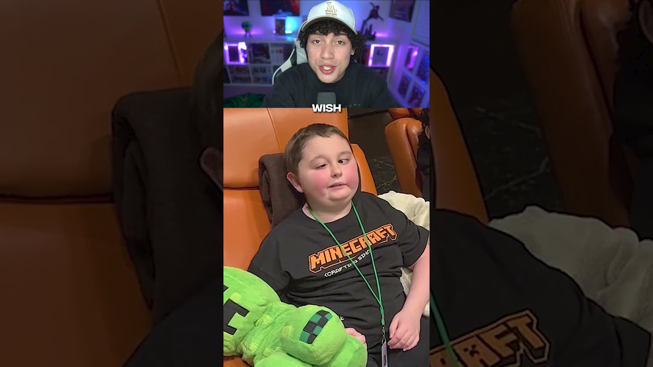 Minecraft Movie Grants A Final Wish To A Brave Boy