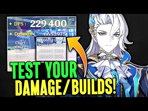 BEST Way to Test Your Real DPS! | How to Use Miliastra DPS Test Dummy++ (Genshin Impact)