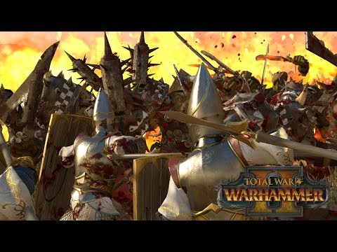 TYRION TIRANOC vs TIDE - High Elves vs Greenskins // Total War: Warhammer II Online Battle