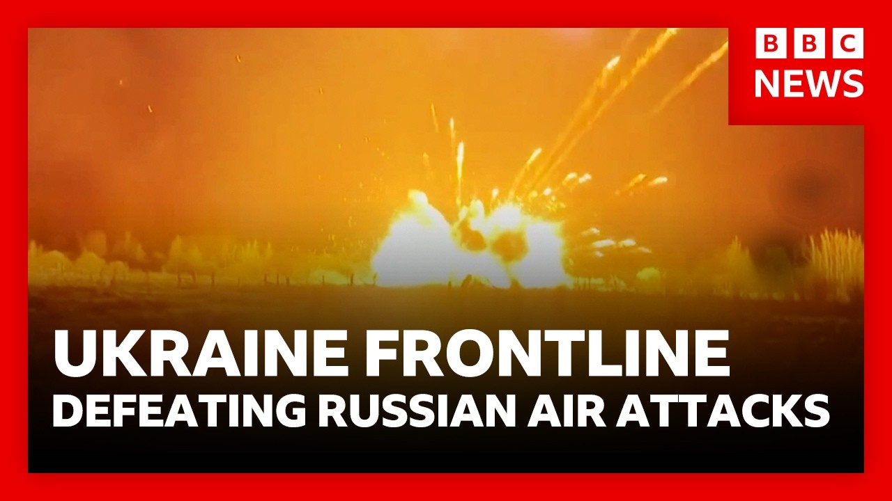 Ukraine Frontline: The High-Tech Drones Defeating Russian Air Attacks