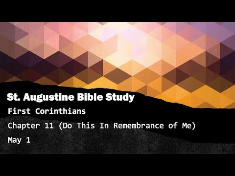 St. Augustine Bible Study (5/1/24)