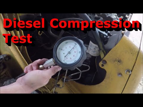 Compression Testing a Diesel Engine | Perkins 4 Cylinder Diesel