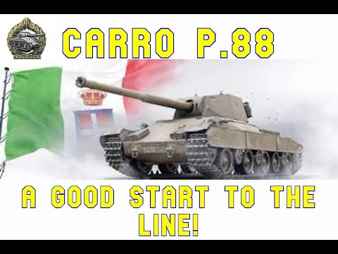 Carro P.88 A Good Start To The Line! ll Word of Tanks Console - Wot Console