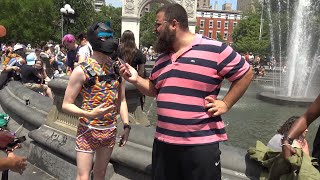 ASKING NEW YORKERS IF THE PRIDE PARADE IS A PLACE FOR KIDS