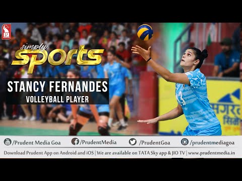 Stancy Fernandes | Volleyball player | Simply Sport | 300422