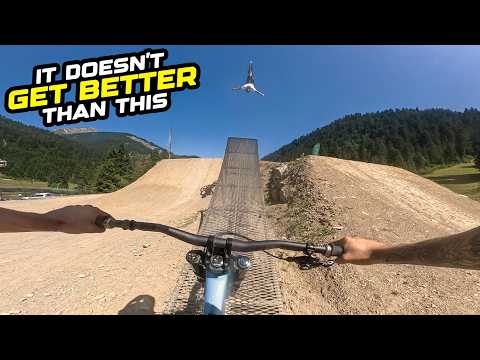 DOWNHILL MOUNTAIN BIKING IN MORZINE = BEST DAY EVER!