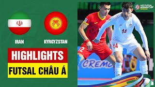 Highlights: Iran - Kyrgyzstan | Sức mạnh áp đảo, đánh tennis khiến đối thủ choáng váng