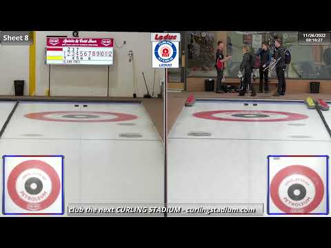 Thevenot/Kalthoff vs. Kim/Jeong - Draw 4 - Curling Stadium Alberta Curling Series Doubles