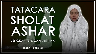 Download lagu TATA CARA SHOLAT ASHAR LENGKAP TEKS DAN PERAGA PER... mp3