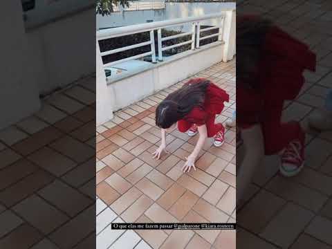 Giovanna DANÇANDO NO CHÃO??? GI ARANHA