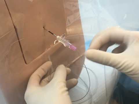 Neuraxial Task Trainer Demonstration - Epidural Anesthesia