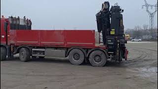 شاحنة مسطحة Volvo FH 440 8x4 - Pritsche / HIAB XS 700E-6 Crane + JIB - 29m | صورة 5 - Autoline