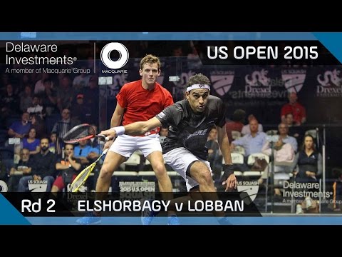 Squash: Delaware Investments US Open 2015 - Rd 2 Highlights - Elshorbagy v Lobban