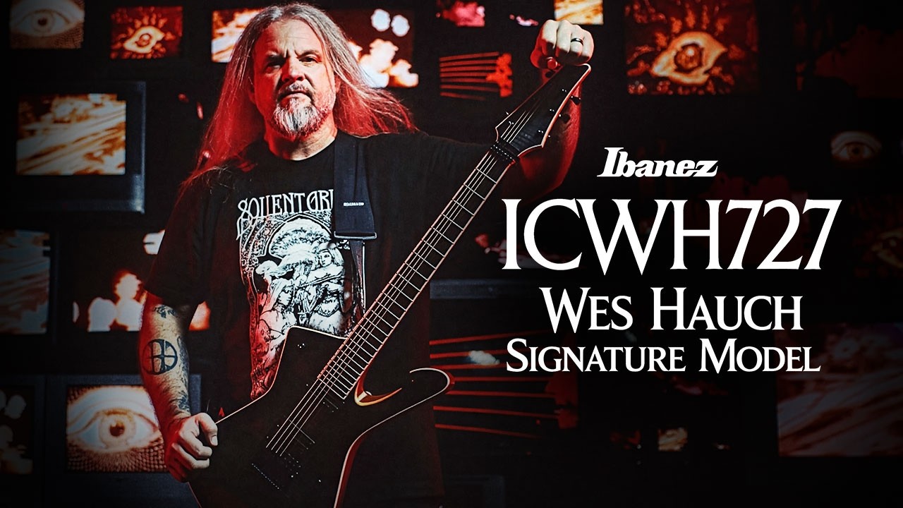 Wes Hauch Signature Guitar ICWH727 | Ibanez - YouTube