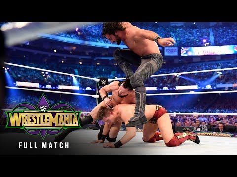 FULL MATCH — Miz vs. Seth Rollins vs. Finn Bálor — Intercontinental Title Match: WrestleMania 34