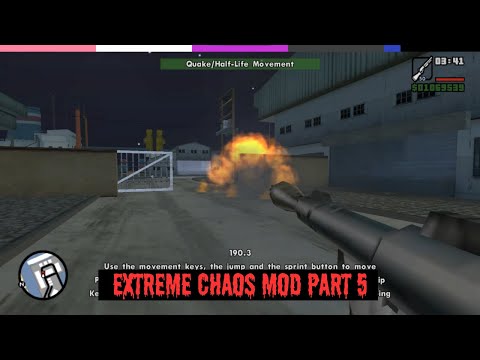 GTA SAN ANDREAS EXTREME CHAOS MOD *ZCHAOS* ANY% GAMEPLAY PART 5