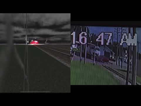 ROBLOX Crash Town Trains vs Cars Based on Real Life Crashes #4