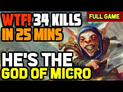 OMG! How do you kill him? Zero Death Meepo gameplay by inK- with amazing Micro Skills