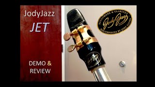 JodyJazz JET alto sax mouthpiece [demo & review]