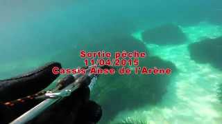 preview picture of video 'Sortie chasse sous marine Cassis Anse de l'arène'