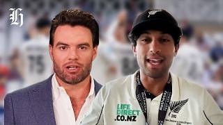 'I think that was me!' Black Caps hero Ravindra on cheeky comment caught by mic | Ryan Bridge TODAY