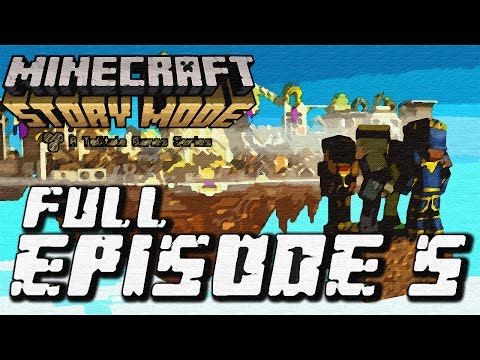Minecraft: Story Mode - Full Episode 5: Order Up! Walkthrough 60FPS HD