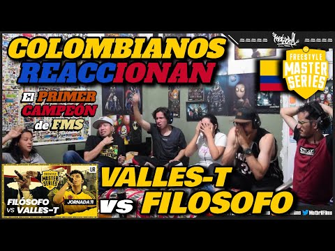 🔴 COLOMBIANOS REACCIONAN a VALLES T vs FILOSOFO - El PRIMER CAMPEÓN de FMS [FMS COLOMBIA J11]