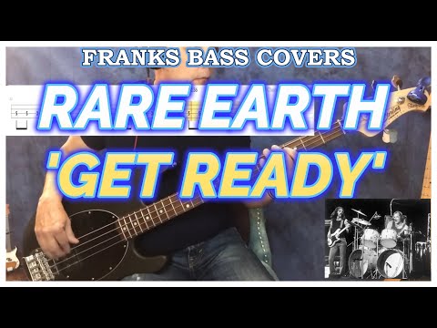 "GET READY" - RARE EARTH | FRANKS BASS COVERS & TAB