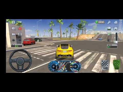 Taxi Sim 2022 Evolution: Driving Hypercar with Gullwing Doors - Android gameplay