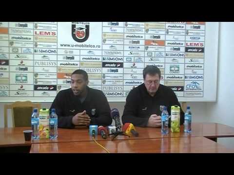 Sean Barnette prefateaza meciul cu CSM Bucuresti 04.12.2012