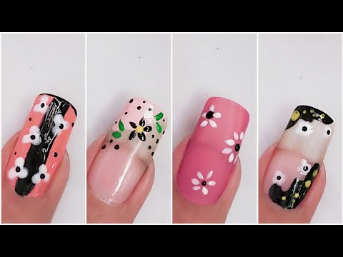 Easy Nail Art designs 😍 Diseños de uñas 2024 / Beginners Nail Art