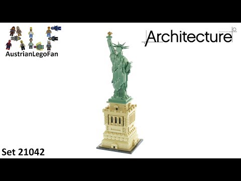 Vidéo LEGO Architecture 21042 : La Statue de la Liberté