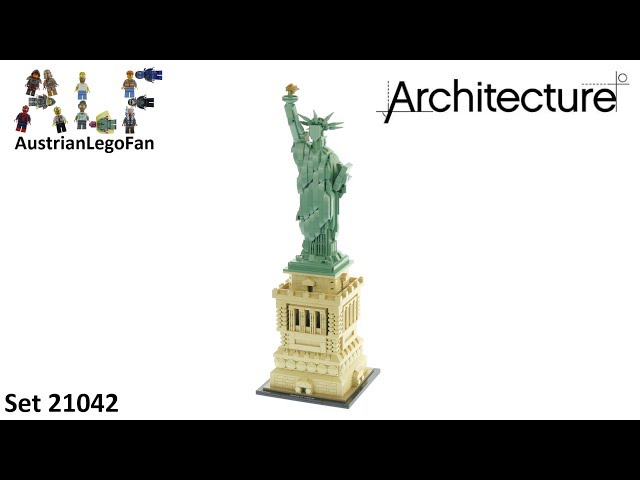 Vídeo relacionado con LEGO Architecture Estatua de la Libertad de Nueva York, Maqueta para Construir para Adultos y Adolescentes, Decoración de Casa y Oficina, Idea de Regalo para Hombres y Mujeres 21042