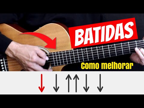 APRENDA E MELHORE AS BATIDAS NO VIOLÃO - Sidimar Antunes - Aula de violão completa