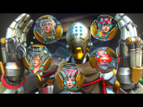 1 BUFFED Top 500 ZENYATTA vs 5 Bronze Players - Who wins?! (ft. KarQ)
