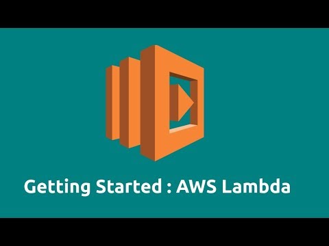 Introduction Getting Started With Aws Lambda Part 1 Aws Lambda Tutorials