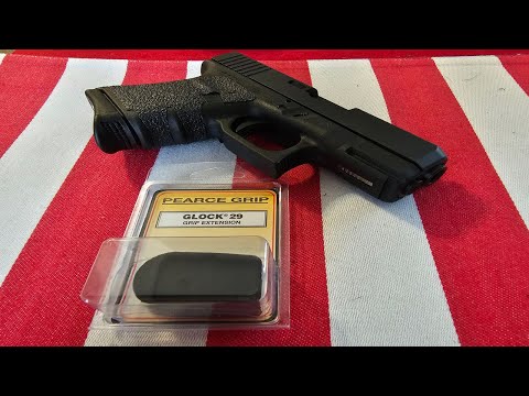 Glock 43 +1 Pearce Grip Extension.