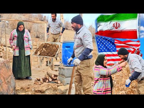 Young couple and flooring on a rainy day: Their new world in the color of love