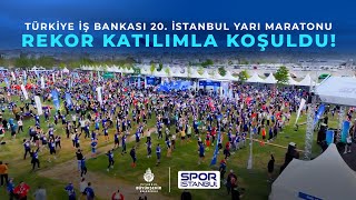 Türkiye İş Bankası 20. İstanbul Yarı Maratonu Rekor Katılımla Koşuldu!