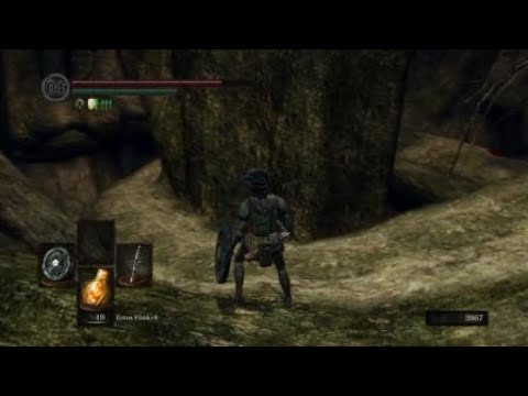 DARK SOULS™: REMASTERED_Hunter finds 8th Crystal lizard in The Great Hollow