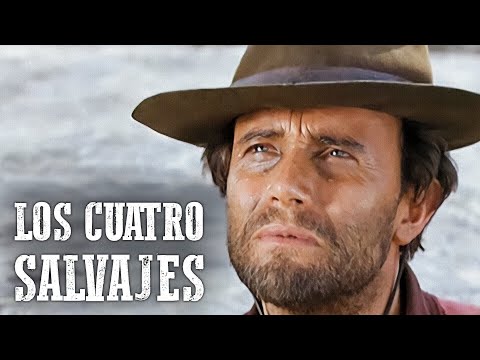 Los cuatro salvajes | Anthony Steffen | Western | Español