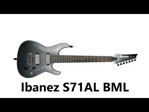 IBANEZ S71AL BML Black Mirage Gradation Low Gloss / Sabre Axion Label Series / S71AL-BML / from 2018 / I180808743 image 14