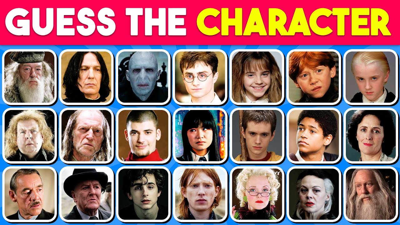 Only 1% Can Name All 106 Harry Potter Characters! 🧙‍♂️🔥 | 4 Levels: Easy to Impossible