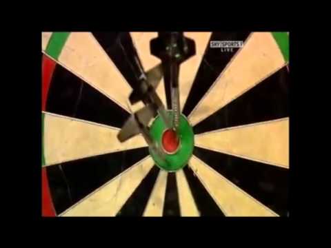 Adrian Lewis brilliant 125 checkout (BULL-25-BULL) vs Roland Scholten - World Grand Prix Darts 2007