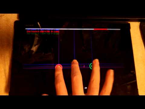 xperia z2 tablet (SO-05F) touch screen fail