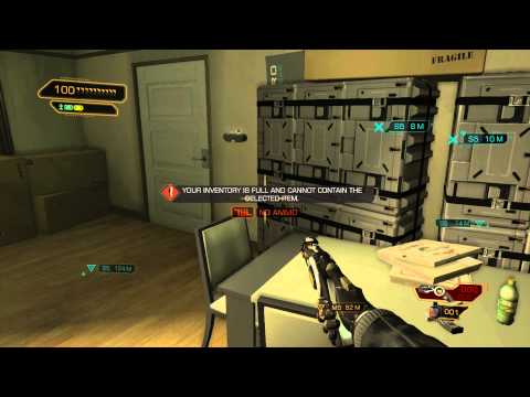 Deus Ex: Human Revolution DC - Cloak & Daggers: Subdue Double-T Non-Lethally & MCB Crew, Stealth