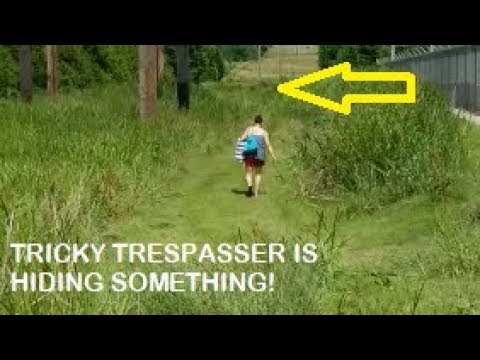 Tricky Trespasser Confronts Me!?! WAIT UNTIL YOU SEE WHAT SHE IS HIDING!