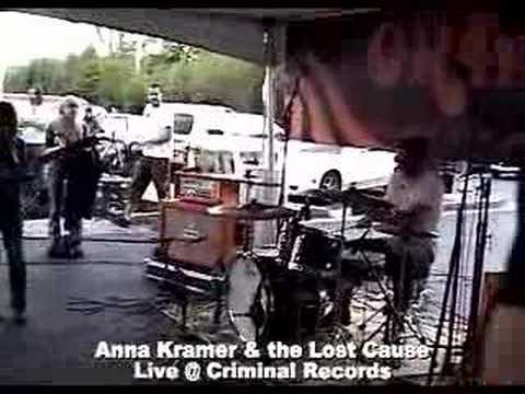 Anna Kramer & The Lost Cause - live @ Criminal Records